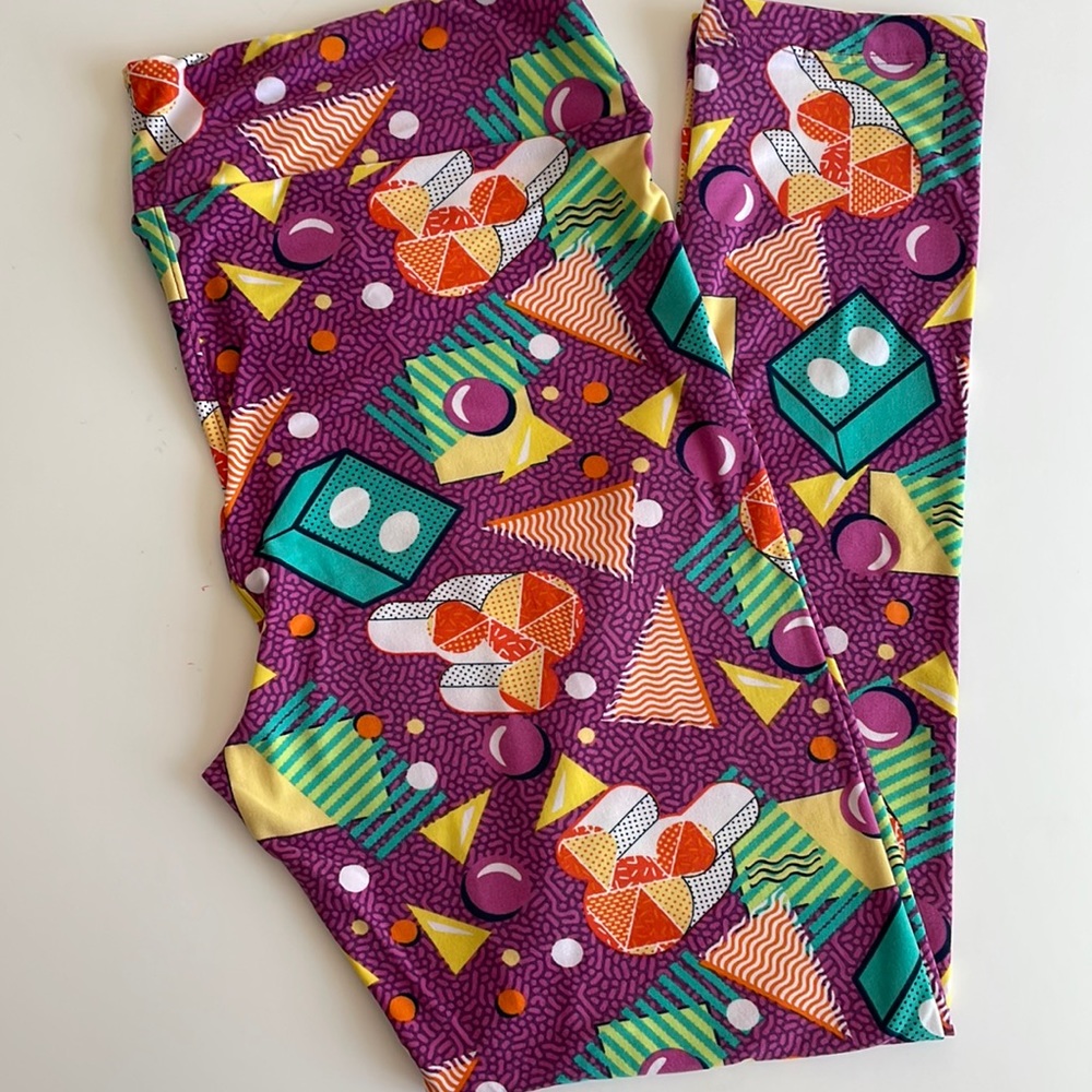 Lularoe Tall & Curvy Disney Mickey Mouse Leggings